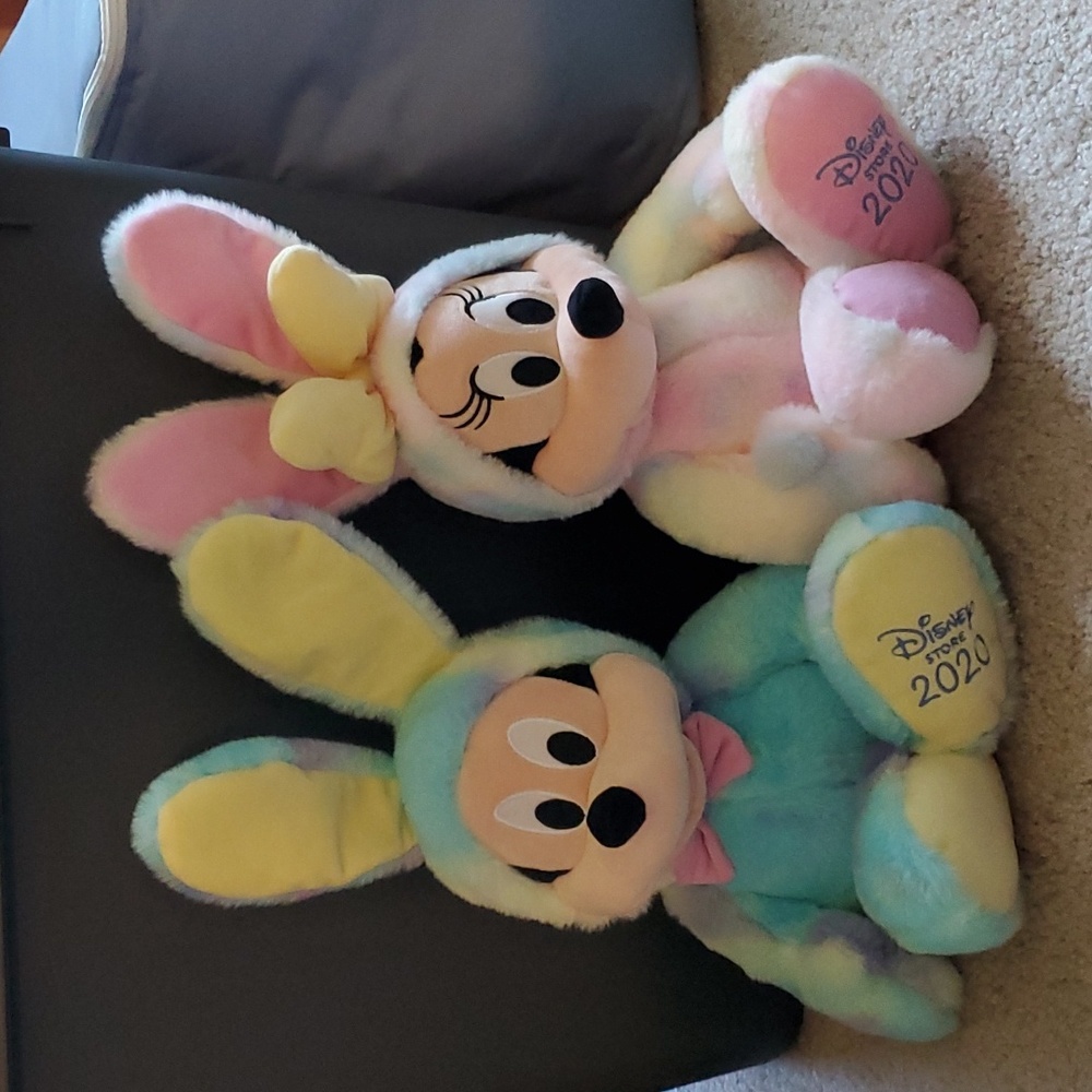 Mickey & Minnie bunny costume